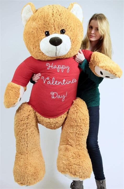 huge stuffed bear valentines day|huge valentines teddy bear cheap.